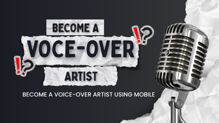 Become a Voice-Over Artist Using Mobile (30 Days)